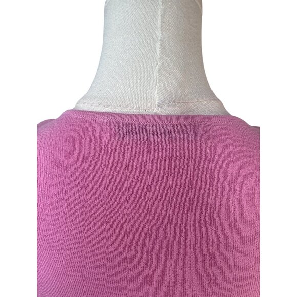 ZARA Pink Ruched Front Top Small Viscose & Polyamide Blend - Picture 11 of 14